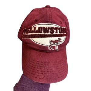 Yellowstone Moose Baseball Cap YNP‎ Embroidered Hat One Size